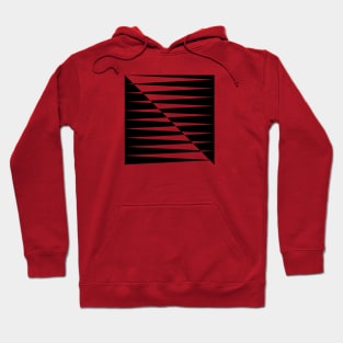 geometric shift (black) Hoodie